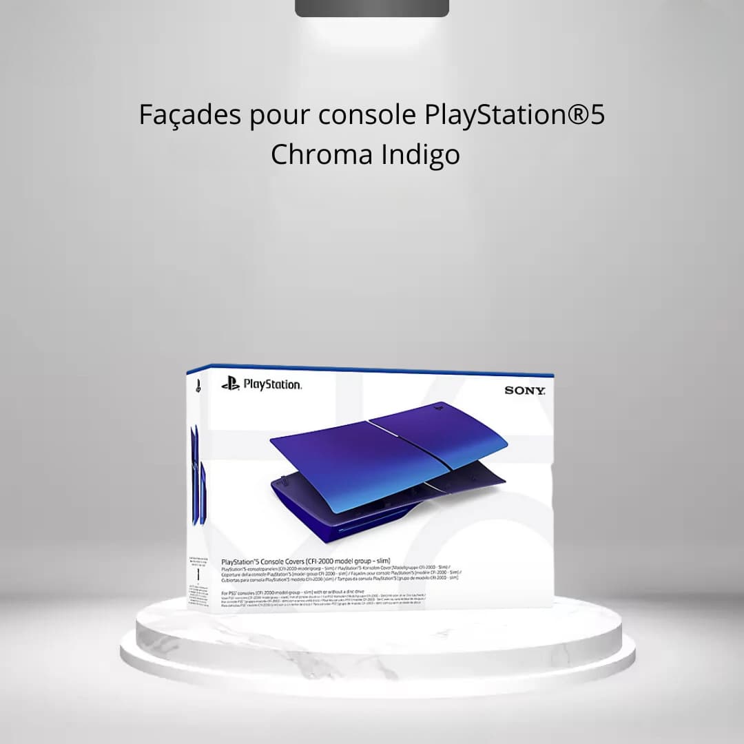 Façades pour console PlayStation®5 (Chroma Indigo)