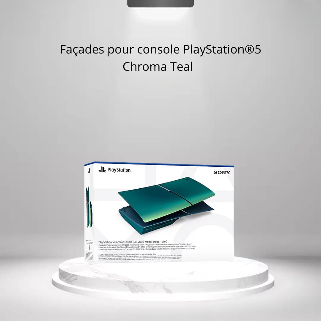 Façades pour console PlayStation®5 (Chroma Teal)