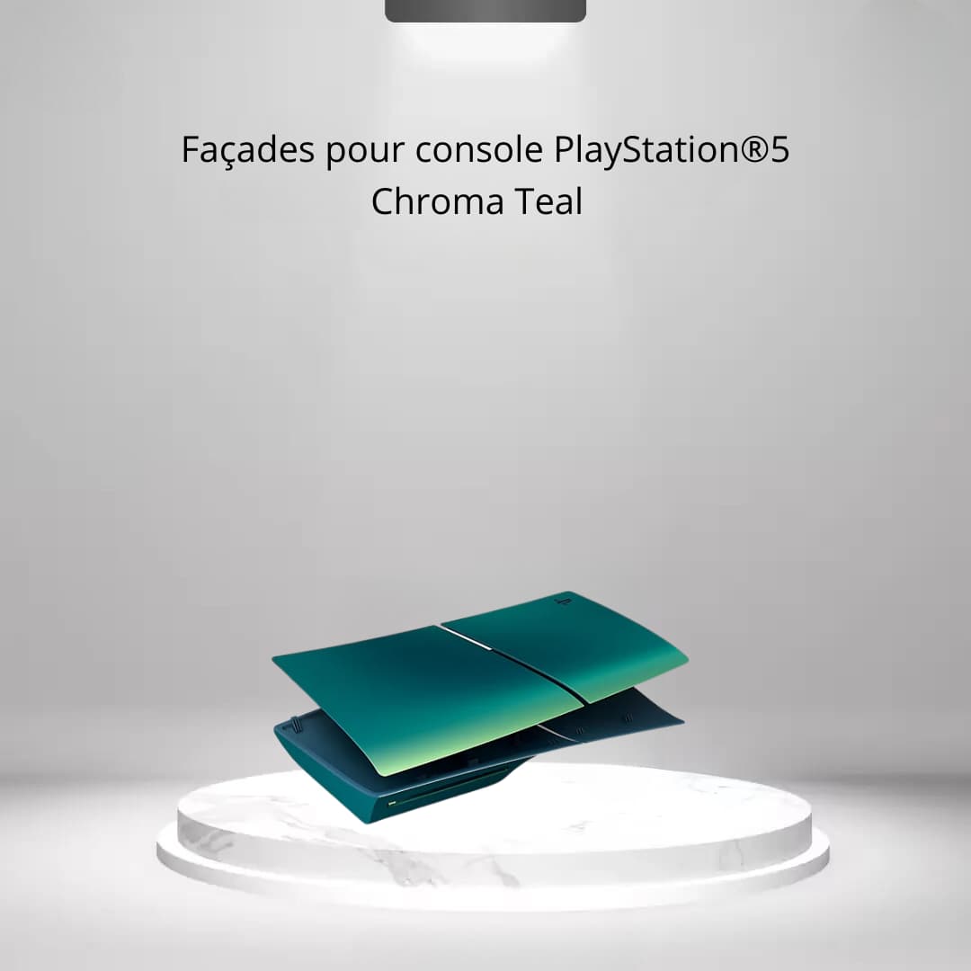 Façades pour console PlayStation®5 (Chroma Teal)