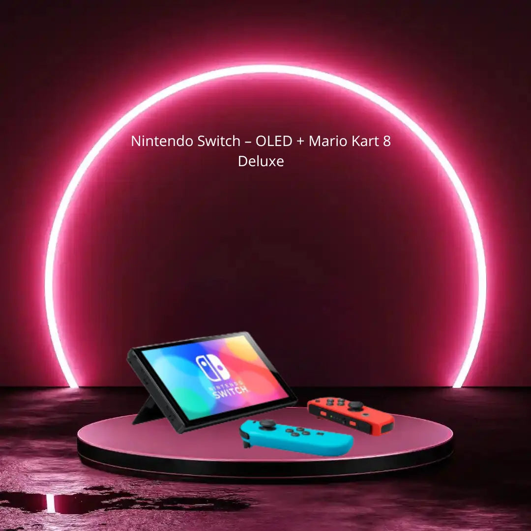 Nintendo Switch – OLED + Mario Kart 8 Deluxe