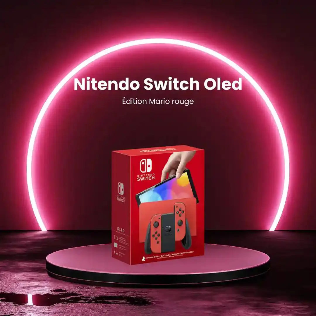 Nintendo Switch - OLED (Mario Red Edition)