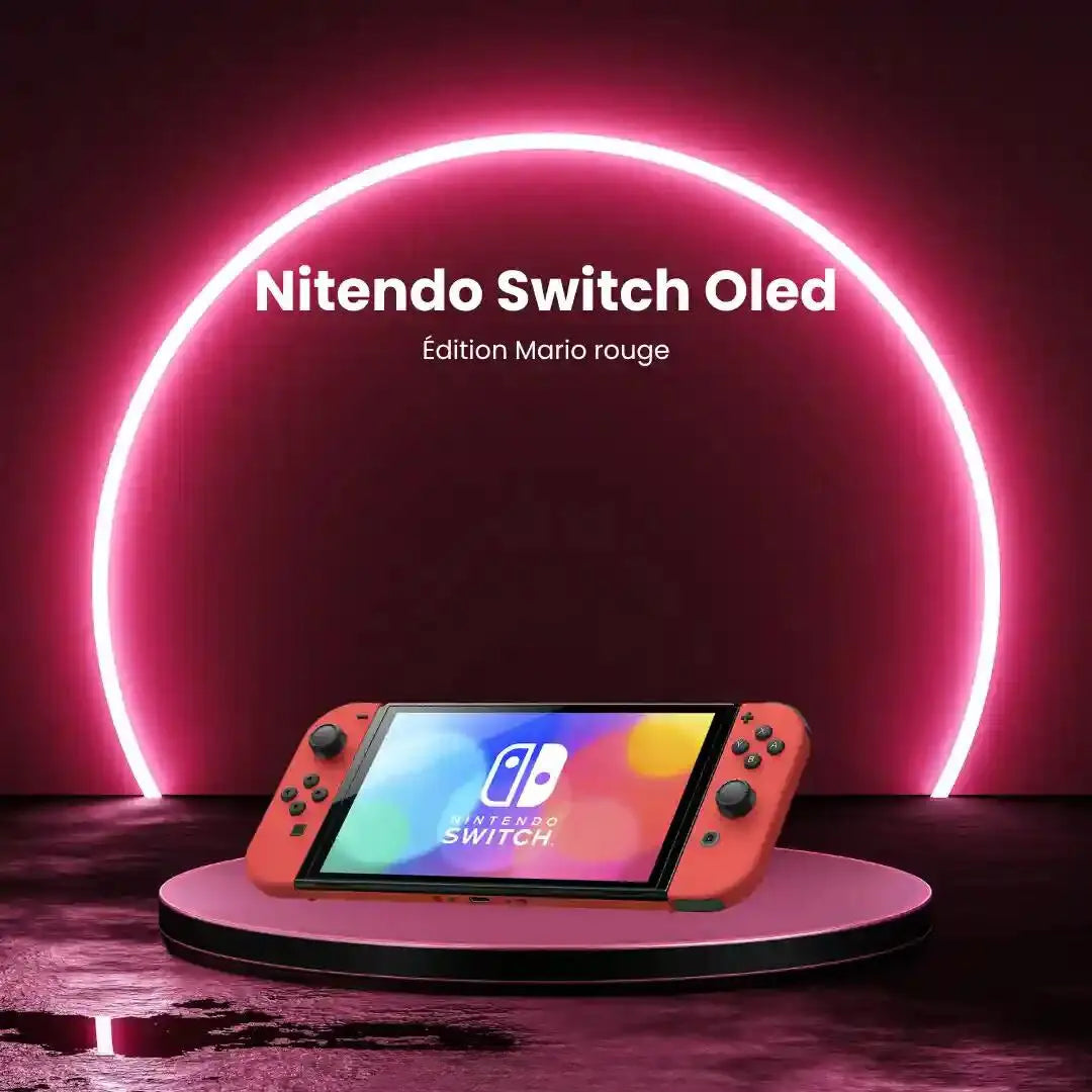 Nintendo Switch - OLED (Mario Red Edition)