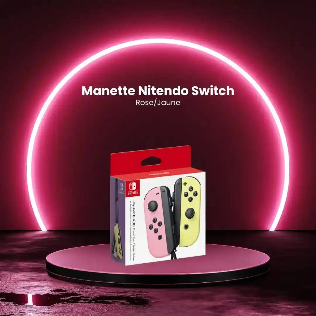 Joy-Con (Pastel Pink / Pastel Yellow)