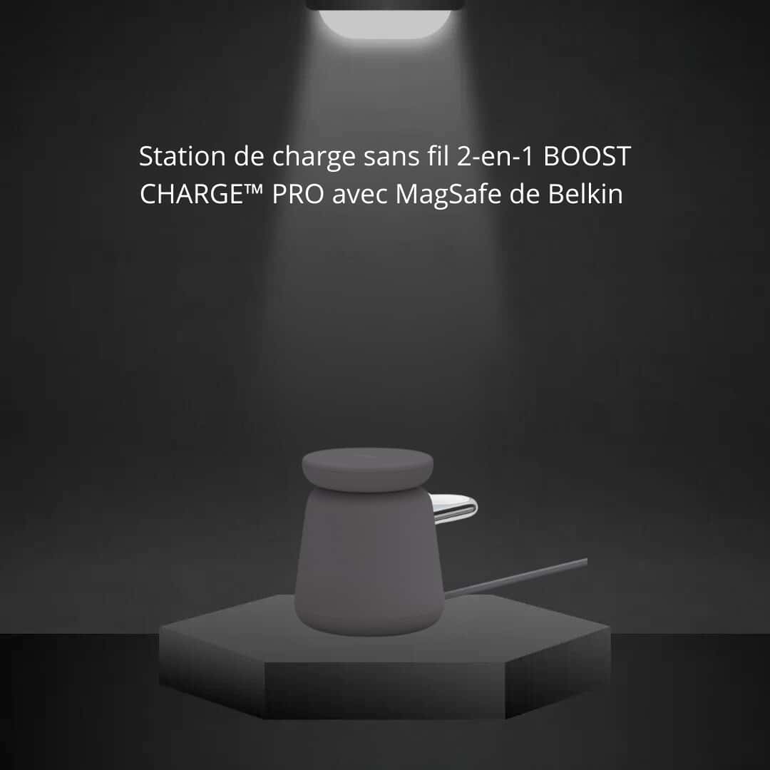 2-in-1 Wireless Charging Station with MagSafe (Apple)