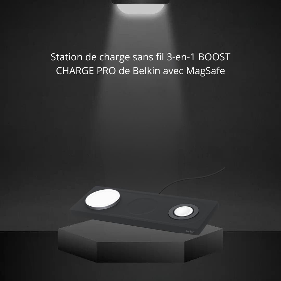 3-in-1 Wireless Charging Station with MagSafe (Apple)