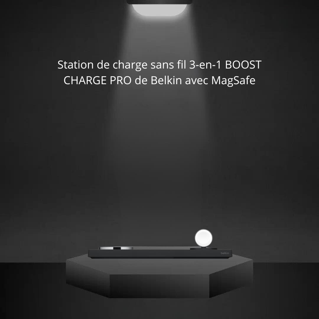 3-in-1 Wireless Charging Station with MagSafe (Apple)