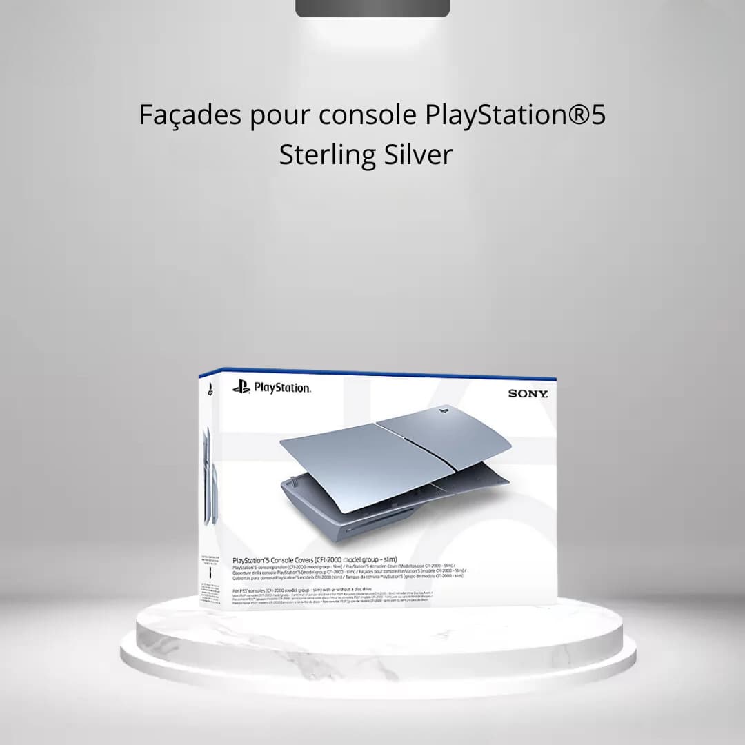 Façades pour console PlayStation®5 (Sterling Silver)