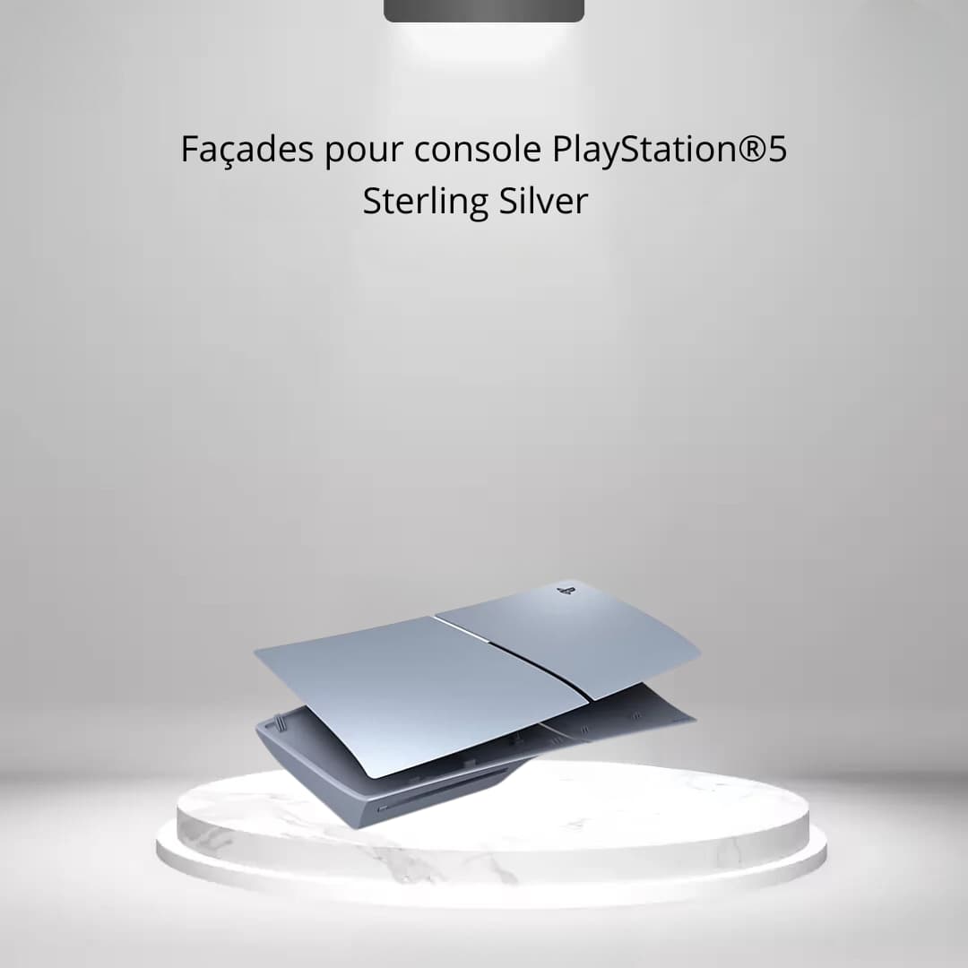 Façades pour console PlayStation®5 (Sterling Silver)