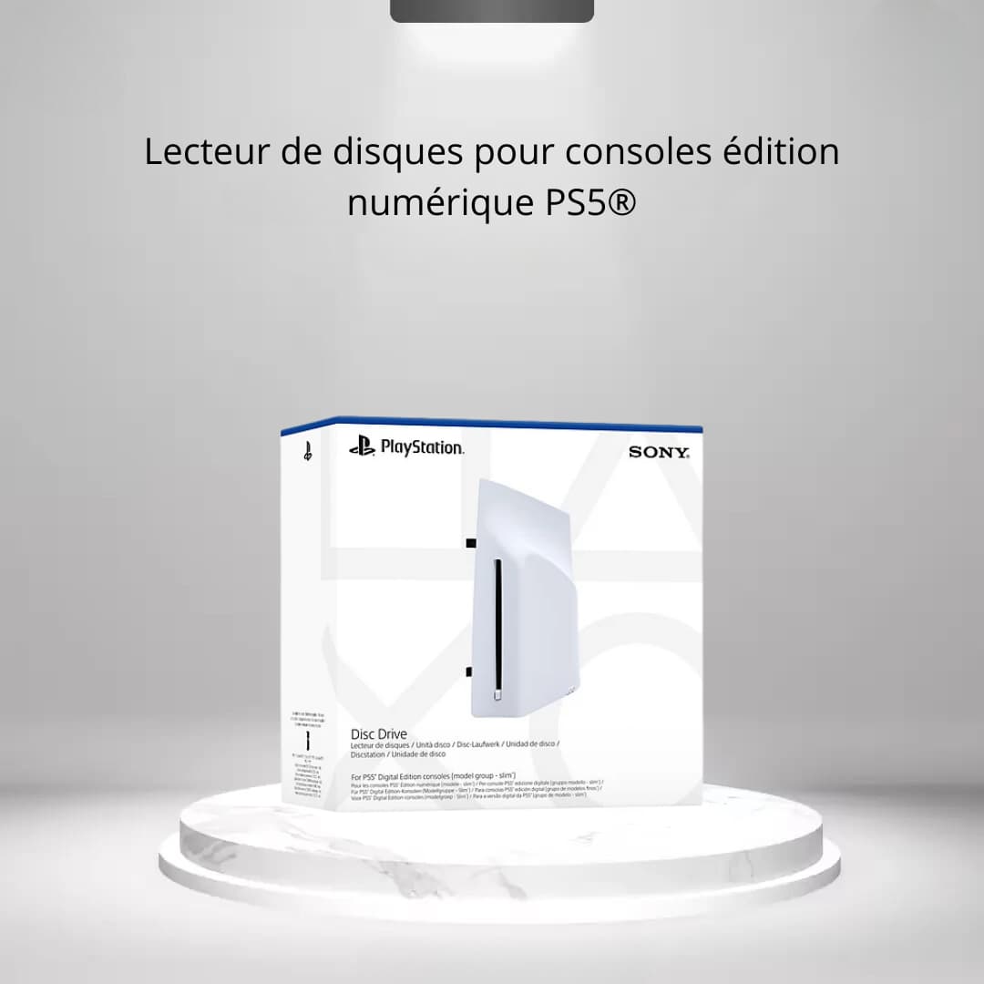 Disc drive for PS5® Digital Edition consoles