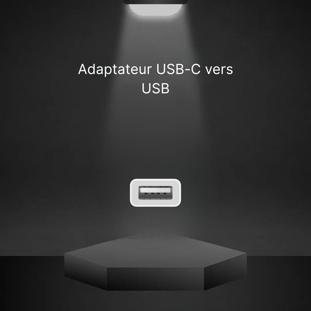 Adaptateur USB-C vers USB (Apple)