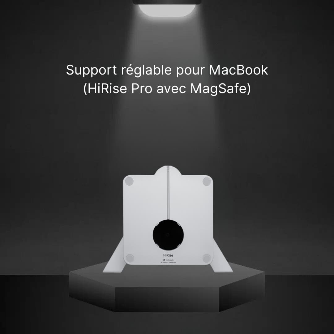 Adjustable MacBook Stand with MagSafe (Twelve South HiRise Pro)