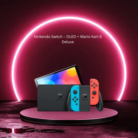 Nintendo Switch – OLED + Mario Kart 8 Deluxe