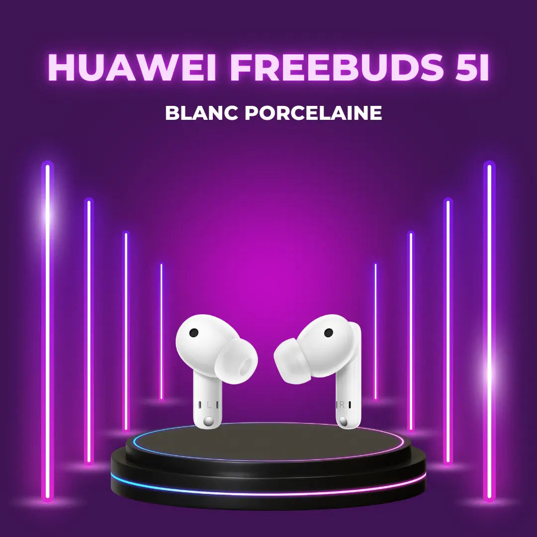 HUAWEI FreeBuds 5i (Blanc Porcelaine)