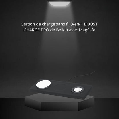 3-in-1 Wireless Charging Station with MagSafe (Apple)