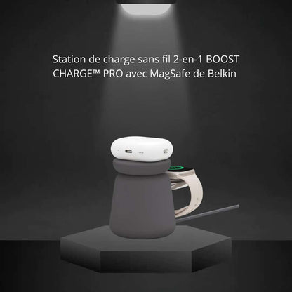 2-in-1 Wireless Charging Station with MagSafe (Apple)