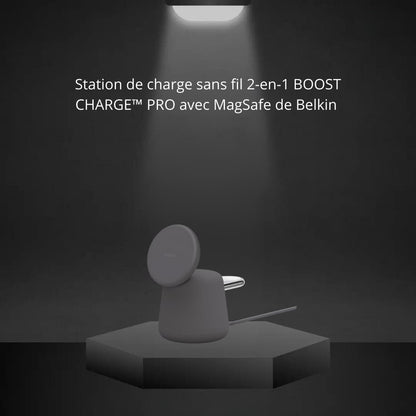 2-in-1 Wireless Charging Station with MagSafe (Apple)